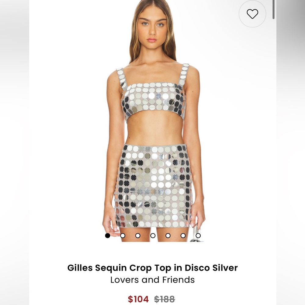 Lovers & friends top and skirt set